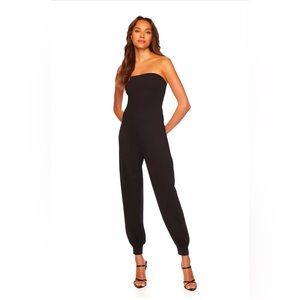 Susana Monaco Strapless Jogger Jumpsuit